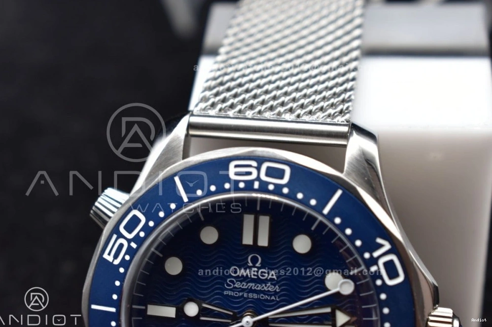 Mesh VSF 42mm A8806 James Bracelet Best on 300M anniversary Seamaster 60th Bond Edition 0112